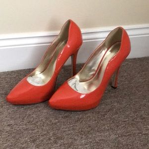 Color: Orange- Size: 10 - Shoedazzle